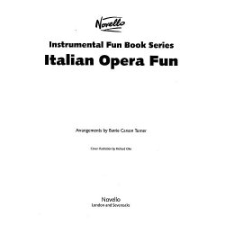 Italian Opera Fun For Flute