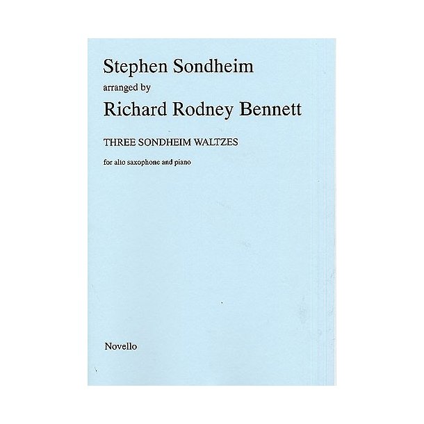 Stephen Sondheim Arr. Richard Rodney Bennett: Three Sondheim Waltzes