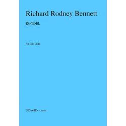 Richard Rodney Bennett: Rondel For Solo Viola
