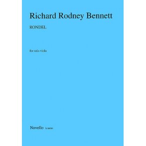 Richard Rodney Bennett: Rondel For Solo Viola