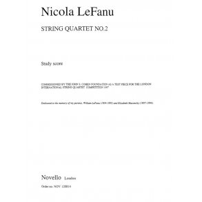 Nicola LeFanu String Quartet No.2 Sc