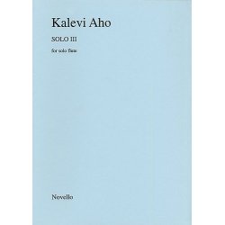 Kalevi Aho: Solo III for flute