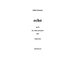 Giles Swayne: Echo Op.78 For Violin And Piano