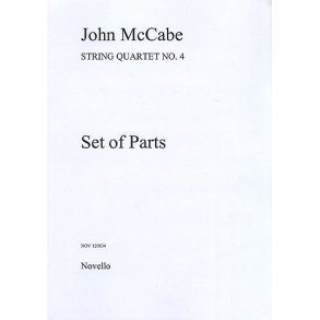 John McCabe: String Quartet No. 4 (Parts)