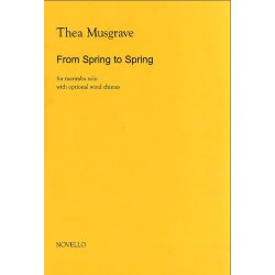 Musgrave: From Spring To Spring for Solo Marimba