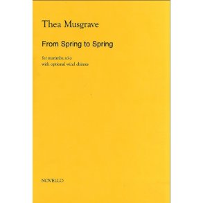 Musgrave: From Spring To Spring for Solo Marimba