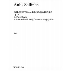 Aulis Sallinen: Introduction And Tango Overture Op.74 (Score/Parts)
