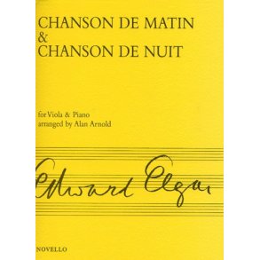 Edward Elgar: Chanson De Matin And Chanson De Nuit (Viola/Piano)