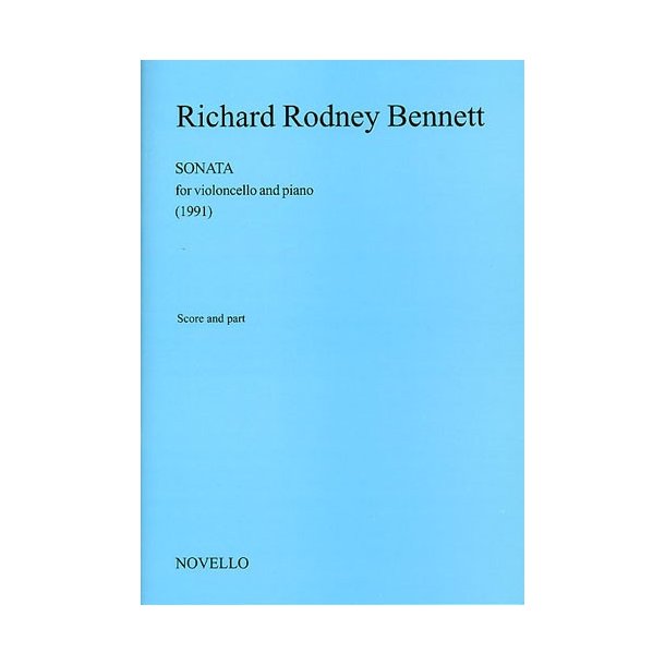 Richard Rodney Bennett: Sonata For Violoncello And Piano