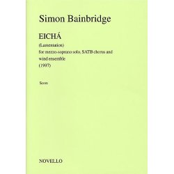 Simon Bainbridge: Eicha (Study Score)