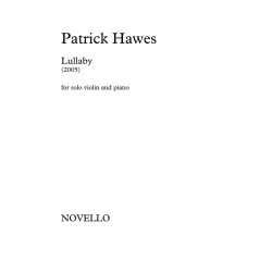 Patrick Hawes: Lullaby For Violin And Piano