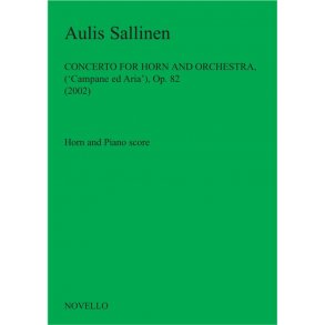 Aulis Sallinen: Horn Concerto (Horn/Piano Reduction)