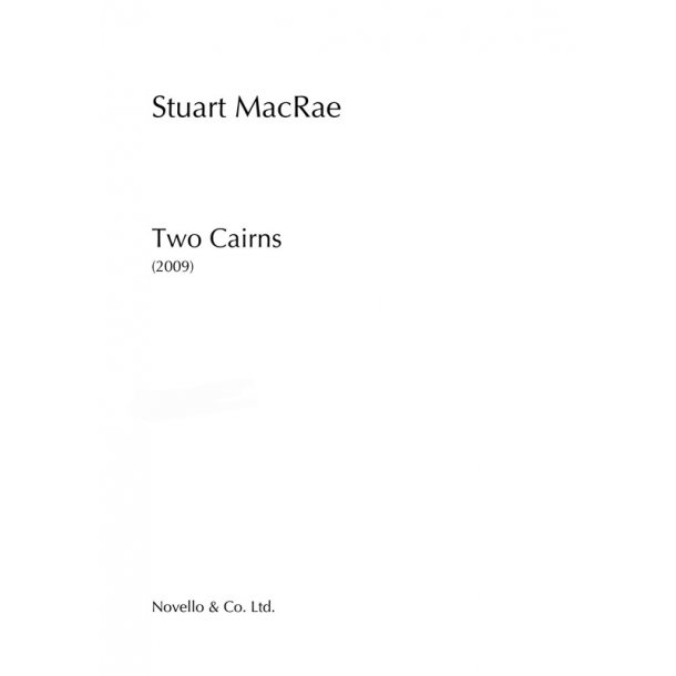 Stuart MacRae: Two Cairns