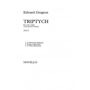 Edward Gregson: Triptych (Violin Solo)