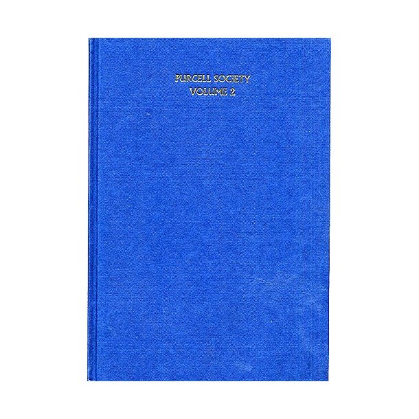 Purcell Society Volume 2 - Timon Of Athens (Hardback Full Score)