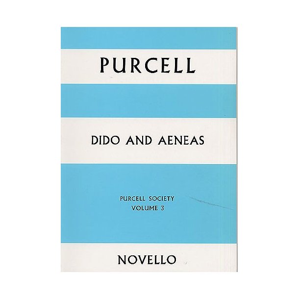 楽譜Purcell Society - Dido and Aeneas vol3 - www.abifotos ...
