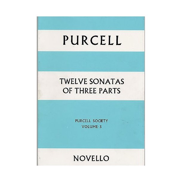 Purcell Society Volume 5 - Twelve Sonatas Of Three Parts (Full Score)