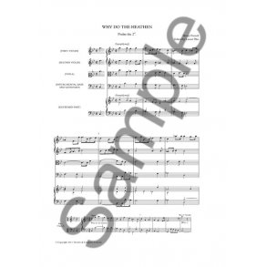 Henry Purcell: Why Do The Heathen