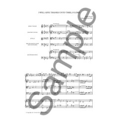 Henry Purcell: I Will Give Thanks Unto Thee, O Lord