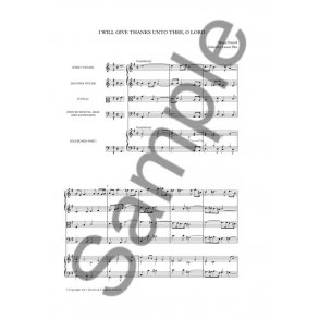 Henry Purcell: I Will Give Thanks Unto Thee, O Lord