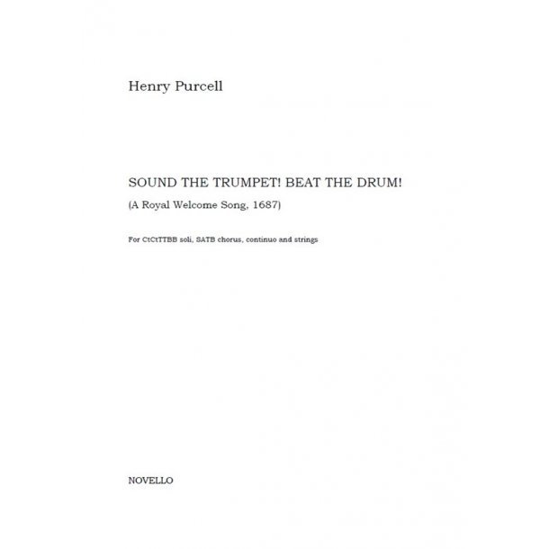 Henry Purcell: Sound The Trumpet! Beat The Drum! (Full Score)