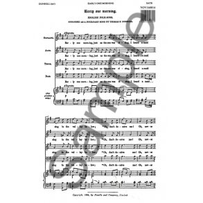 Early One Morning: Arranged by Thomas Dunhill