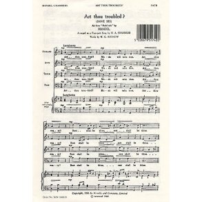 Handel: Art Thou Troubled (SATB)