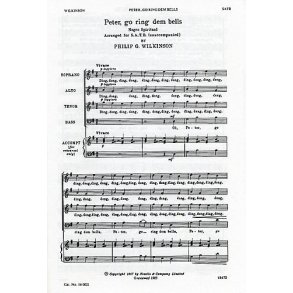 Wilkinson: Go Ring Dem Bells For SATB