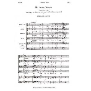 Gordon Jacob: Go Down Moses