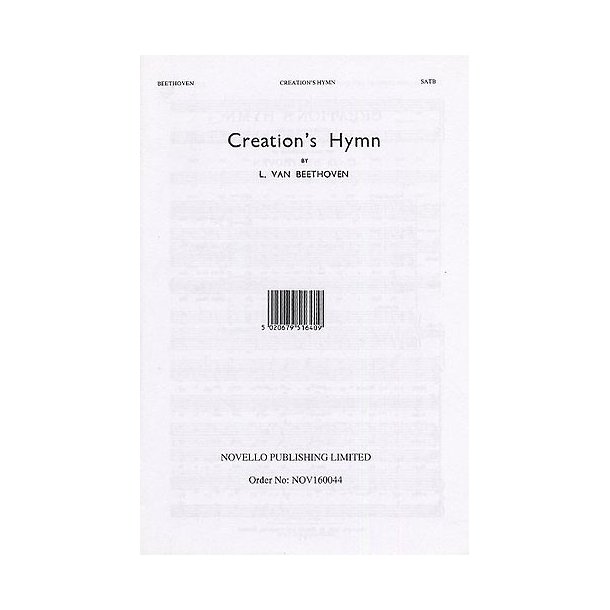 Beethoven: Creation's Hymn (SATB)