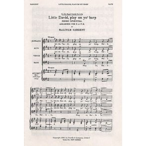 Malcolm Sargent: Little David, Play On Yo' Harp