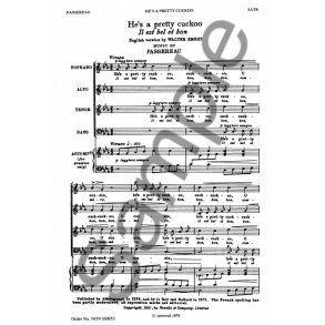 Passereau: He's A Pretty Cuckoo