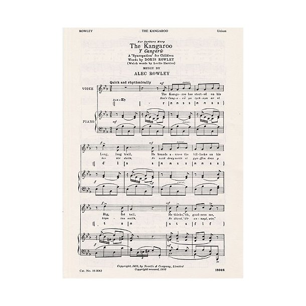 Alec Rowley: The Kangaroo