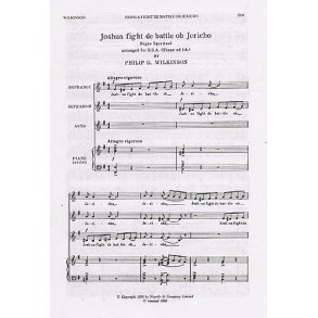 Philip G. Wilkinson: Joshua Fight De Battle Ob Jericho