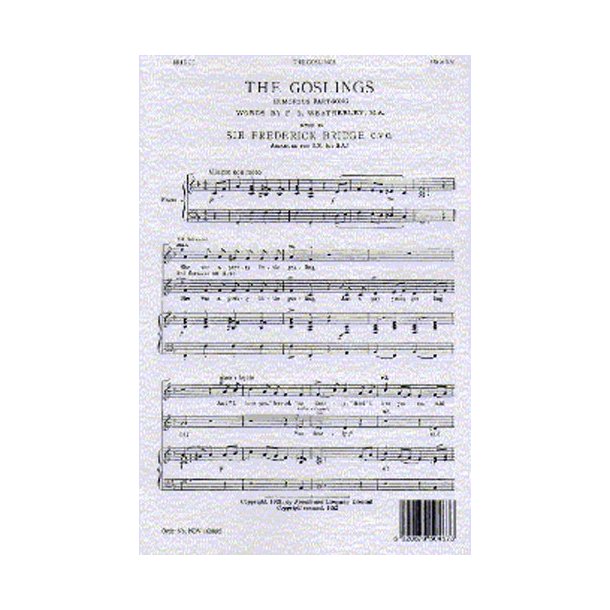 Frederick Bridge: The Goslings (SS or SA)