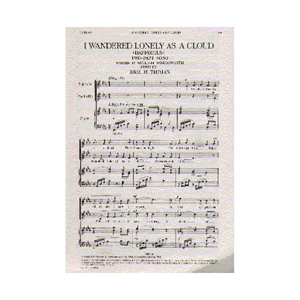 Eric Thiman: I Wandered Lonely As A Cloud (Daffodils)