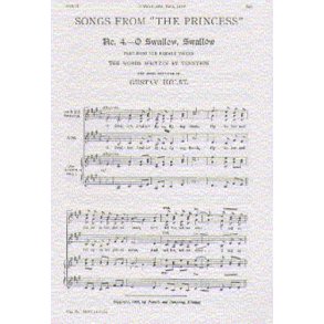 Holst: O Swallow, Swallow