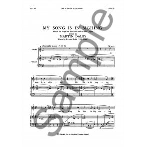 Martin Dalby: My Song Is In Sighing