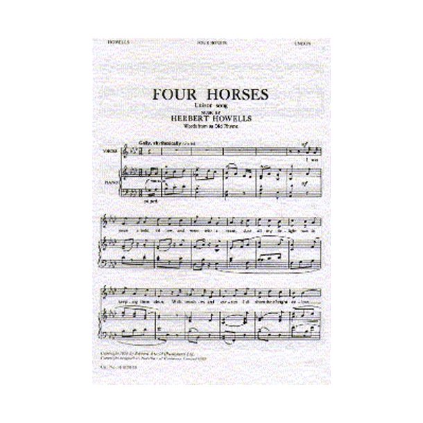 Herbert Howells: Four Horses
