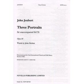 John Joubert: Three Portraits Op.97
