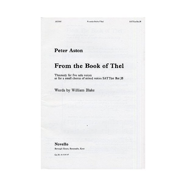 Peter Aston: From The Book Of Thel