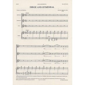 Gustav Holst: Dirge And Hymeneal