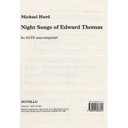 Michael Hurd: Night Songs Of Edward Thomas