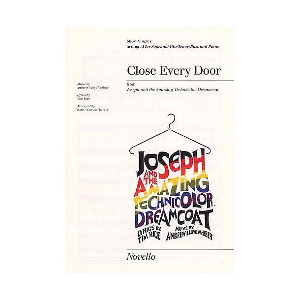 Andrew Lloyd Webber/Tim Rice: Close Every Door (SATB/Piano)