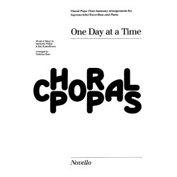 Kris Kristofferson/Marijohn Wilkin: One Day At A Time (SATB/Piano)