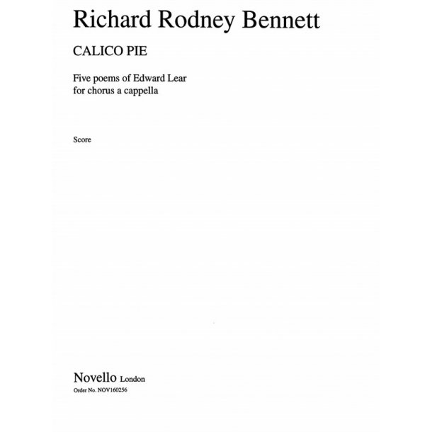 Richard Rodney Bennett: Calico Pie