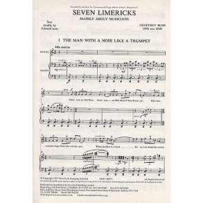 Bush: Seven Limericks, Mainly about Musicians