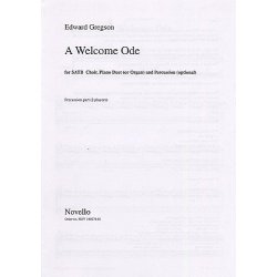 Edward Gregson: A Welcome Ode (Percussion Part)