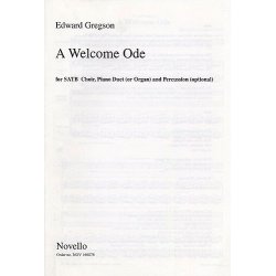 Edward Gregson: A Welcome Ode (Score)