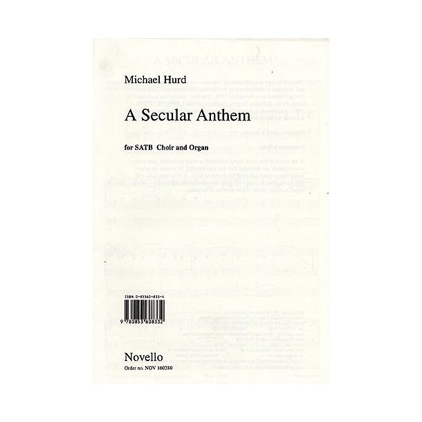 Michael Hurd: A Secular Anthem